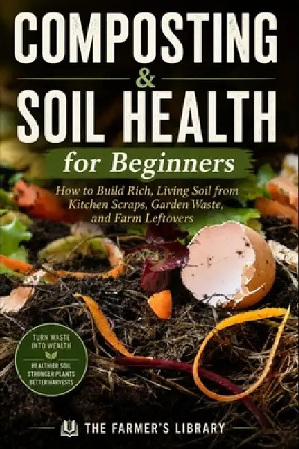 Composting & Soil Health for Beginners: How to Build Rich, Living Soil from Kitchen Scraps, Garden Waste, and Farm Leftovers by Farmer's Library
