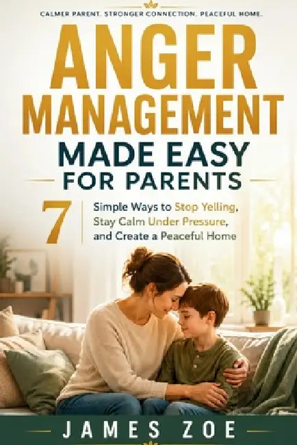 Anger Management Made Easy for Parents: 7 Simple Ways to Stop Yelling, Stay Calm Under Pressure, and Create a Peaceful Home by James Zoe