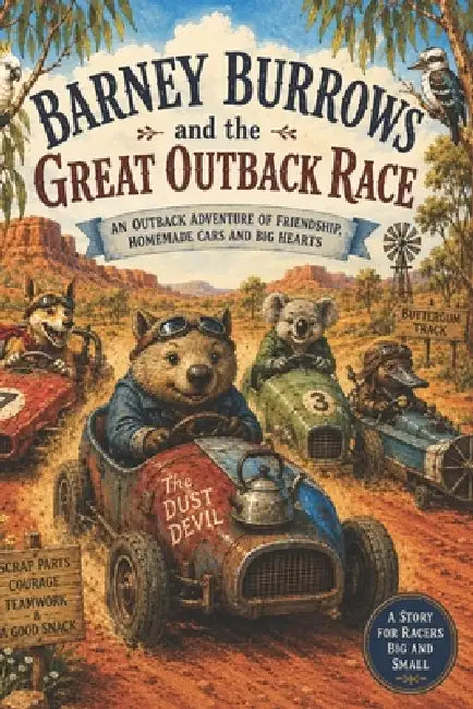 Barney Burrows and the Great Outback Race by Benandonner Publishing Original