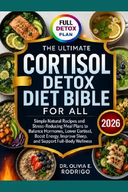 The Ultimate Cortisol Detox Diet Bible for All: Simple Natural Recipes and Stress-Reducing Meal Plans to Balance Hormones, Lower Cortisol, Boost Energ by Olivia E. Rodrigo