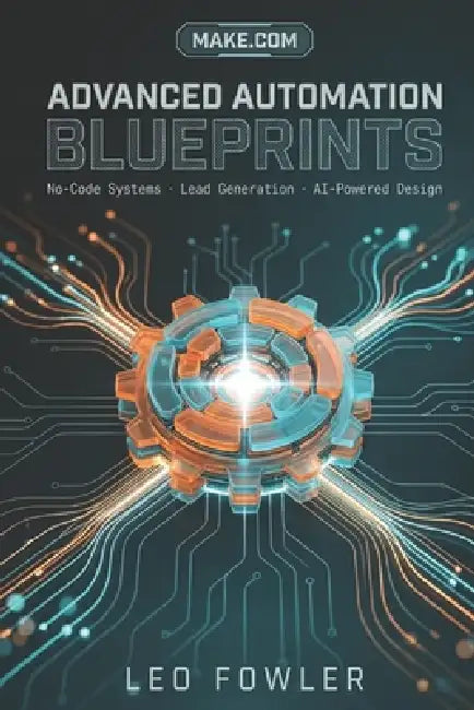 Make.com Advanced Automation Blueprints: High-Volume Workflows for Agencies. No-Code Systems - Lead Generation - AI-Powered Design by Leo Fowler