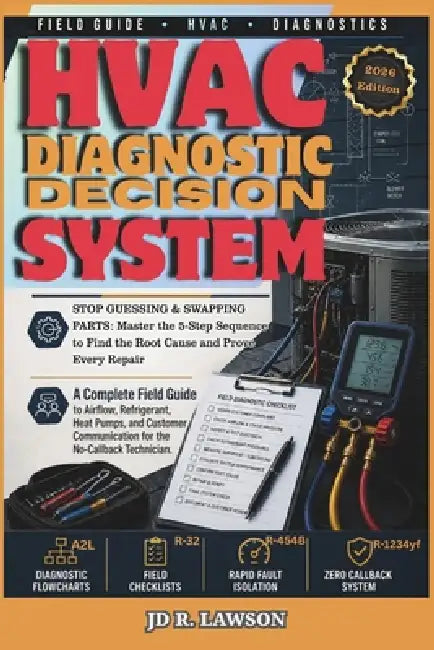 HVAC Diagnostic Decision System: The Working Technician's Complete Guide to HVAC Diagnosis, Callbacks & Field Mastery by Jd R. Lawson