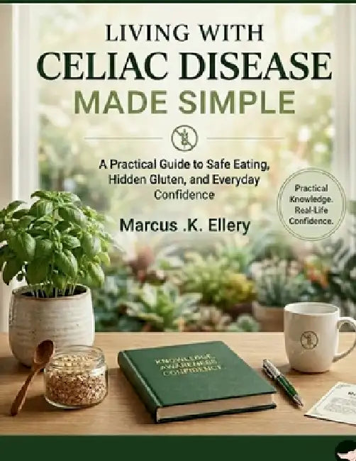 Living with Celiac Disease Made Simple: A Practical Guide to Safe Eating, Hidden Gluten, and Everyday Confidence by Marcus K. Ellery