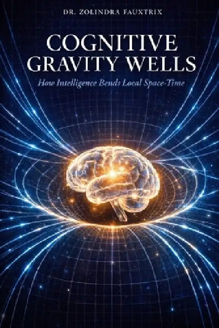 Cognitive Gravity Wells: How Intelligence Bends Local Space-Time by Zolindra Fauxtrix