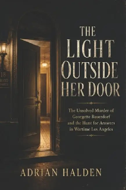 The Light Outside Her Door: The Unsolved Murder of Georgette Bauerdorf and the Hunt for Answers in Wartime Los Angeles by Adrian Halden