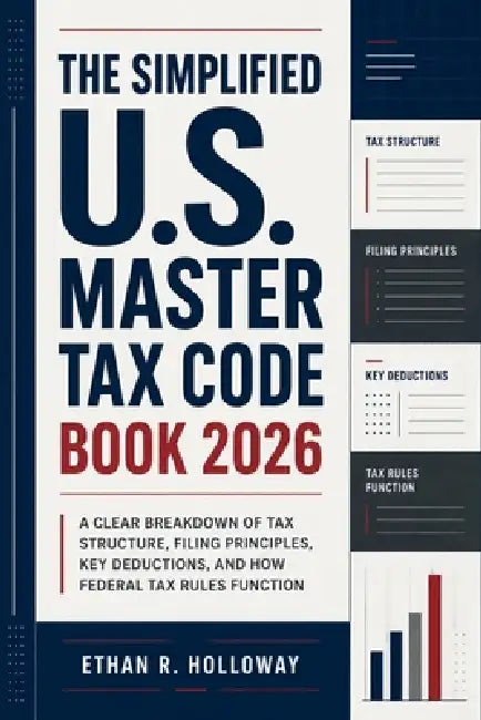 The Simplified U.S. Master Tax Code Book 2026: A Clear Breakdown of Tax Structure, Filing Principles, Key Deductions, and How Federal Tax Rules Functi by Ethan R Holloway