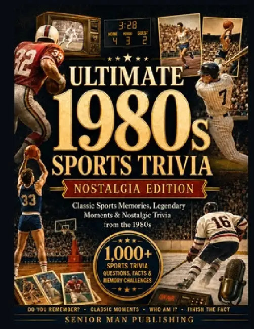 Do You Remember 1980s Sports?: 1,000+ Sports Trivia Facts, Questions & Memory Prompts for Men 50+ Who Remember the Legends, Rivalries and Unforgettabl by Senior Man Publishing