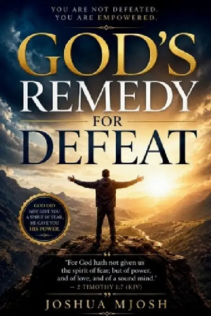 God's Remedy for Defeat: (For God hath not given us the spirit of fear; but of power, and of love, and of a sound mind." - 2 Timothy 1:7 (KJV) by Joshua Mjosh