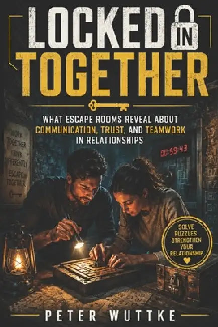 Locked in Together: What Escape Rooms Reveal About Communication, Trust, and Teamwork in Relationships by Peter Wuttke