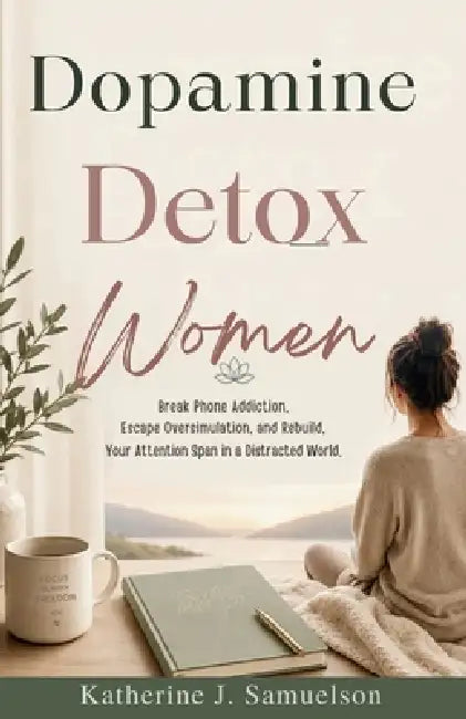 Dopamine Detox For Women: Break Phone Addiction, Escape Overstimulation, and Rebuild Your Attention Span in a Distracted World by Katherine J. Samuelson