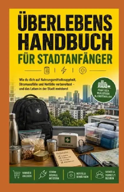 Urban Survival Guide für Anfänger: Wie man sich auf Nahrungsmittelknappheit, Stromausfälle und Notfälle vorbereitet, während man in der Stadt lebt by Kaleigh S. Gracia