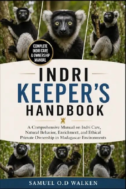 Indri Keeper's Handbook: A Comprehensive Manual on Indri Care, Natural Behavior, Enrichment, and Ethical Primate Ownership in Madagascar Environments by Samuel O. D. Walken