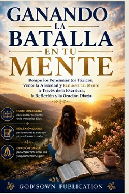 Ganando La Batalla En Tu Mente: Rompe los pensamientos Tóxicos, Vence la Ansiedad y Renueva Tu Mente a Través de la Escritura, la Reflexión y la Oraci by God'sown Publication