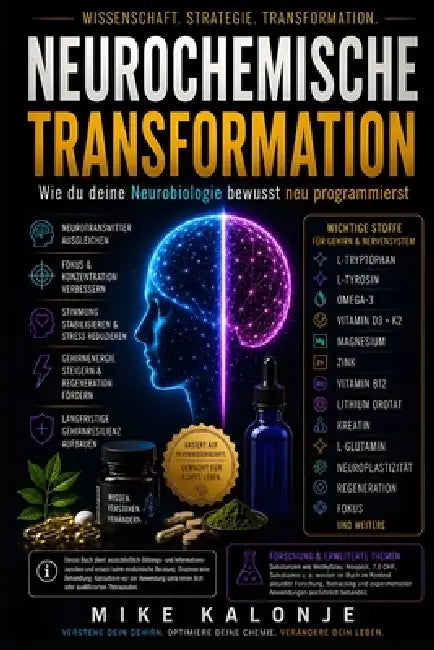 Neurochemische Transformation: Wie du deine Neurobiologie bewusst neu programmierst by Mike Kalonje