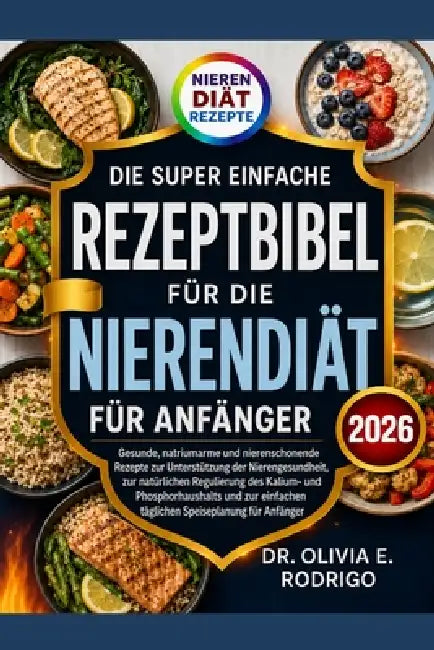 Die Super Einfache Rezeptbibel Für Die Nierendiät Für Anfänger: Gesunde, natriumarme und nierenschonende Rezepte zur Unterstützung der Nierengesundhei by Olivia E. Rodrigo