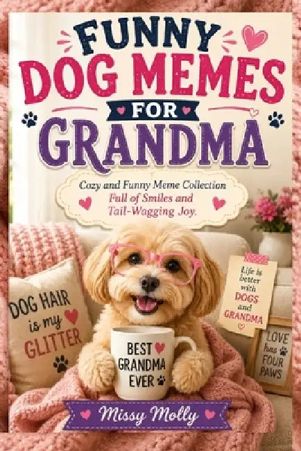 Funny Dog Memes for Grandma: Cozy and Funny Meme Collection Full of Smiles and Tail-Wagging Joy by Missy Molly