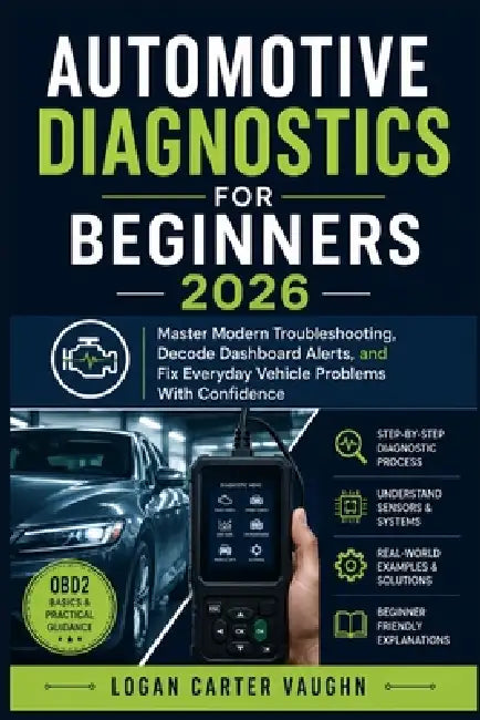 Automotive Diagnostics for Beginners 2026: Master Modern Troubleshooting, Decode Dashboard Alerts, and Fix Everyday Vehicle Problems With Confidence by Logan Carter Vaughn