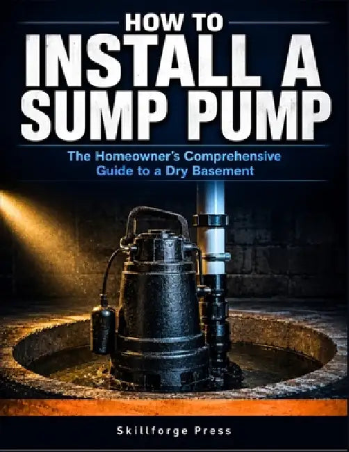 How to Install a Sump Pump: The Homeowner's Comprehensive Guide to a Dry Basement by Skillforge Press
