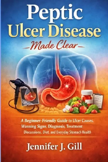 Peptic Ulcer Disease Made Clear: A Beginner-Friendly Guide to Ulcer Causes, Warning Signs, Diagnosis, Treatment Discussions, Diet, and Everyday Stomac by Jennifer J. Gill