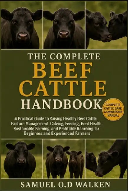The Complete Beef Cattle Handbook: A Practical Guide to Raising Healthy Beef Cattle, Pasture Management, Calving, Feeding, Herd Health, Sustainable Fa by Samuel O. D. Walken