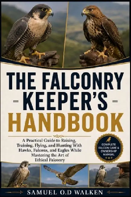 The Falconry Keeper's Handbook: A Practical Guide to Raising, Training, Flying, and Hunting With Hawks, Falcons, and Eagles While Mastering the Art of by Samuel O. D. Walken