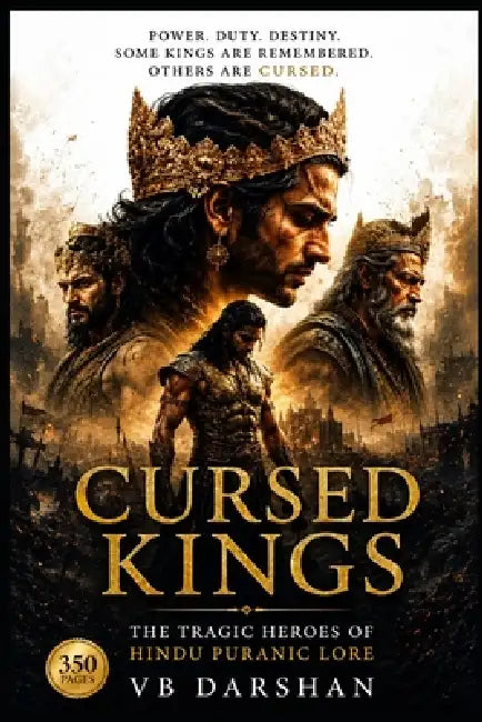 Cursed Kings: The Tragic Heroes of Hindu Puranic Lore by Vb Darshan