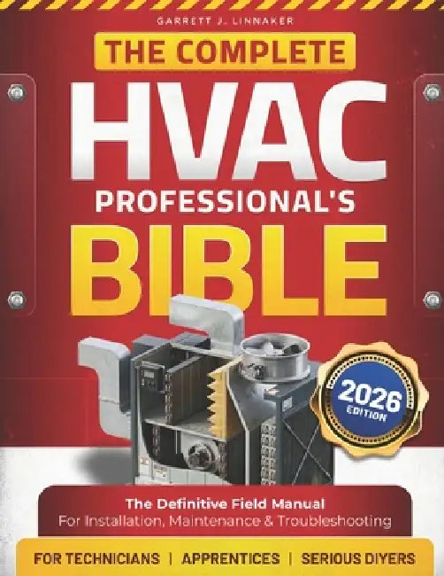 The Complete HVAC Professionals's Bible: The Definitive Field Manual for Installation, Maintenance & Troubleshooting for Technicians, Serious DIYer & by Garrett J. Linnaker