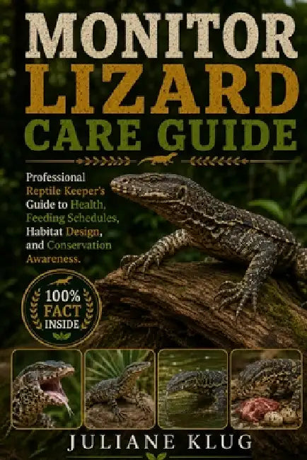 Monitor Lizard Care Guide: Professional Reptile Keeper's Guide to Health, Feeding Schedules, Habitat Design, and Conservation Awareness. by Juliane Klug