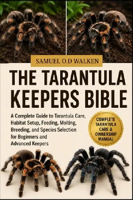 The Tarantula Keepers Bible: A Complete Guide to Tarantula Care, Habitat Setup, Feeding, Molting, Breeding, and Species Selection for Beginners and Ad by Samuel O. D. Walken