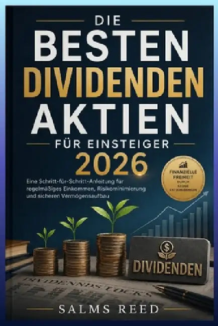 Die Besten Dividenden Aktien für Einsteiger 2026: Eine Schritt-für-Schritt-Anleitung für ein regelmäßiges Einkommen, Risikominimierung und sicheren Ve by Salms Reed