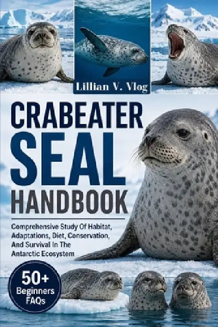 Crabeater Seal Handbook: Comprehensive Study Of Habitat, Adaptations, Diet, Conservation, And Survival In The Antarctic Ecosystem by Lillian V. Vlog