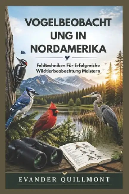 Vogelbeobachtung in Nordamerika: Feldtechniken Für Erfolgreiche Wildtierbeobachtung Meistern by Evander Quillmont