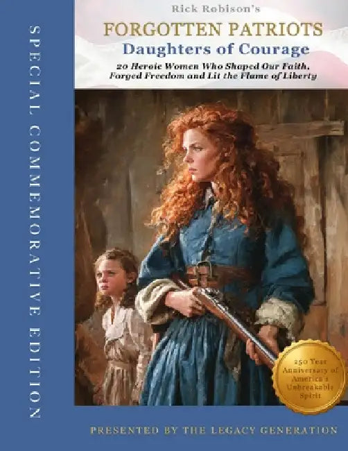 Forgotten Patriots: DAUGHTERS OF COURAGE: 20 Heroic Women Who Shaped Our Faith, Forged Freedom, and Lit the Flame of Liberty: SPECIAL 250th COMMEMORAT by Rick Robison