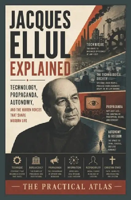 Jacques Ellul Explained: Technology, Propaganda, Autonomy, and the Hidden Forces That Shape Modern Life by The Practical Atlas