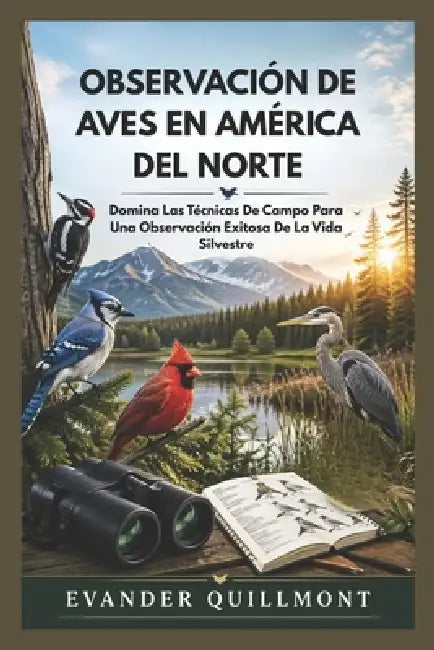 Observación de Aves En América del Norte: Domina Las Técnicas De Campo Para Una Observación Exitosa De La Vida Silvestre by Evander Quillmont