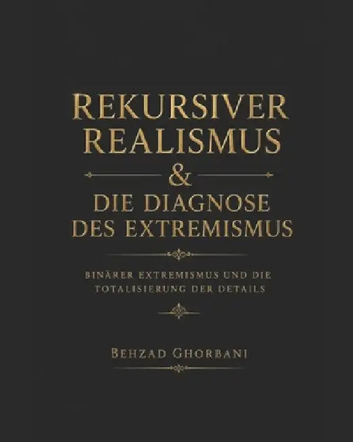 Rekursiver Realismus & Die Diagnose des Extremismus: Binärer Extremismus und die Totalisierung der Details by Behzad Ghorbani