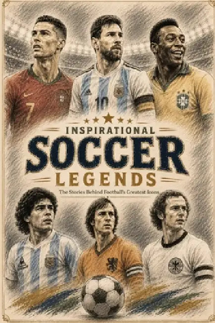 Inspirational Soccer Legends: The Stories, Struggles, and Triumphs Behind Football's Greatest Icons. For Teen & Young Adults Age 8+ by Global Goodies 72 Publishing