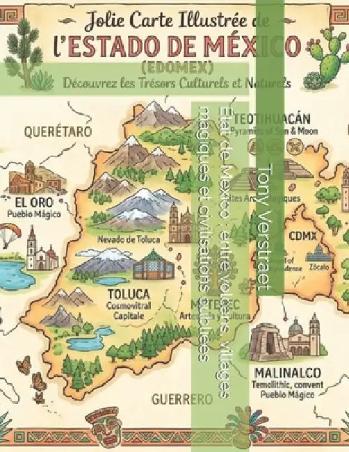 État de Mexico: entre volcans, villages magiques et civilisations oubliées by Tony Verstraet