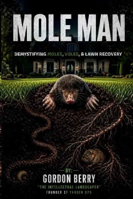 Mole Man: Demystifying Moles, Voles & Lawn Recovery by Gordon Berry