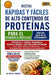 Recetas Rápidas Y Fáciles de Alto Contenido de Proteínas Para El Desarrollo Muscular: Potencia tu fuerza, desarrolla músculo magro y acelera la recupe by Olivia E. Rodrigo