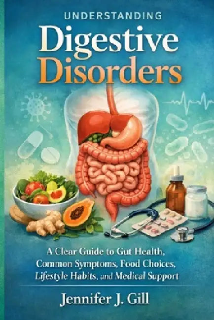 Understanding Digestive Disorders: A Clear Guide to Gut Health, Common Symptoms, Food Choices, Lifestyle Habits, and Medical Support by Jennifer J. Gill