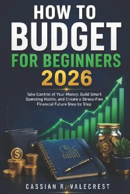 How to Budget for Beginners 2026: Take Control of Your Money, Build Smart Spending Habits, and Create a Stress-Free Financial Future Step by Step by Cassian R. Valecrest