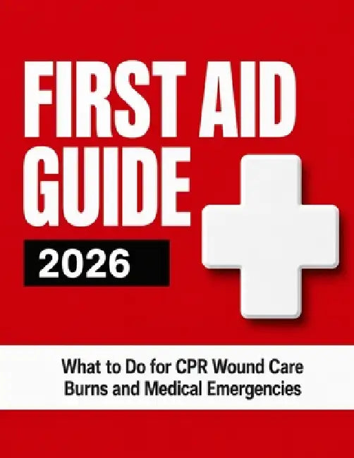 First Aid Guide 2026: What to Do for CPR Wound Care Burns and Medical Emergencies by Victor B. Jost