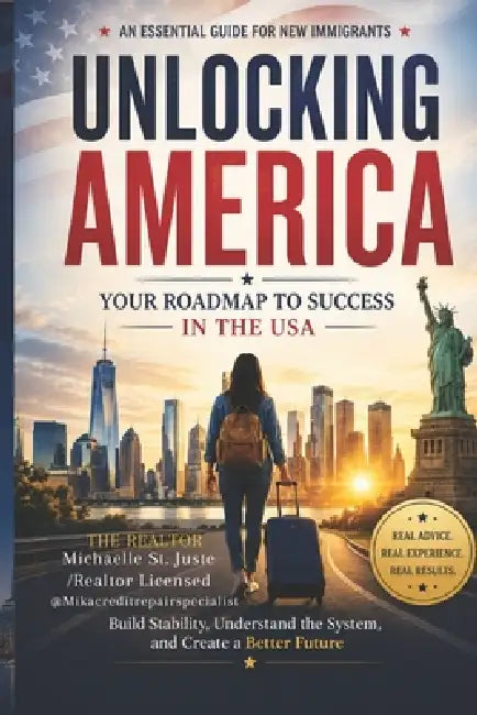 Unlocking America: Your Roadmap to Success in the USA by Taiwo Adetunji, Michaelle St Juste