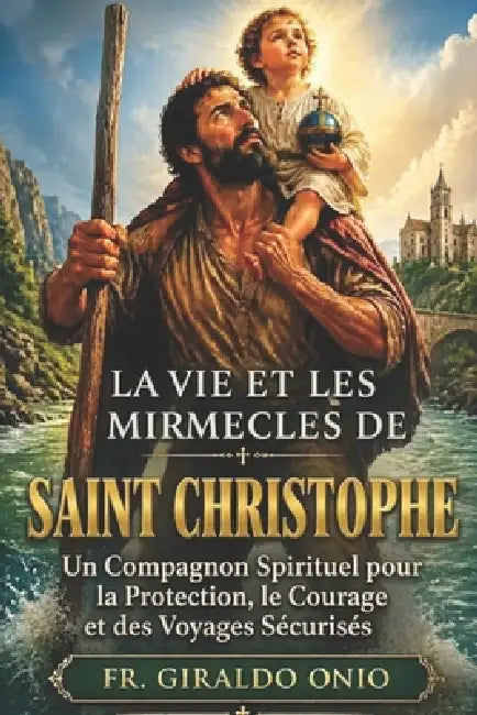 La Vie et les Miracles de Saint Christophe: Un Compagnon Spirituel pour la Protection, le Courage et des Voyages Sécurisés by Giraldo Onio