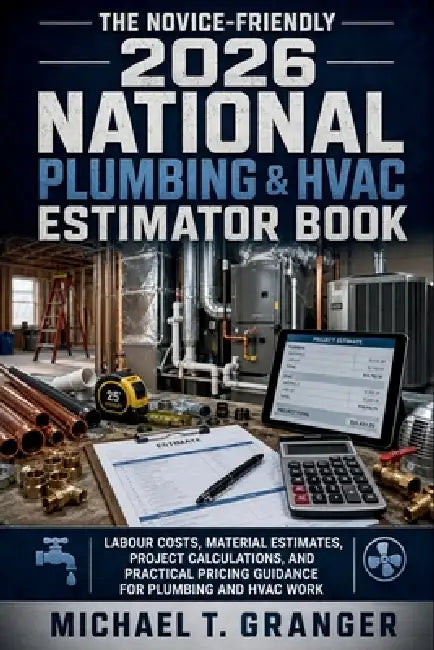 The Novice-Friendly 2026 National Plumbing & HVAC Estimator Book: Labour Costs, Material Estimates, Project Calculations, and Practical Pricing Guidan by Michael T Granger