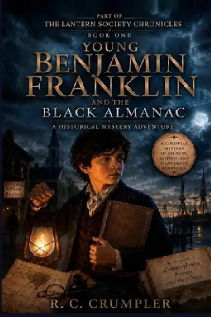 Young Benjamin Franklin and the Black Almanac: A Historical Mystery Adventure - Book One of The Lantern Society Chronicles by Robin Crumpler, R. C. Crumpler