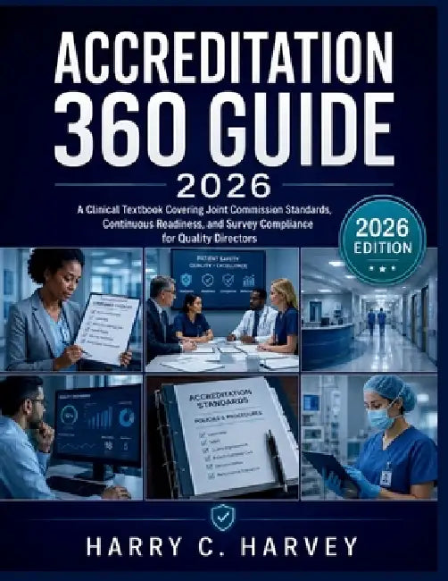 Accreditation 360 Guide 2026: A Clinical Textbook Covering Joint Commission Standards, Continuous Readiness, and Survey Compliance for Quality Directo by Harry C. Harvey
