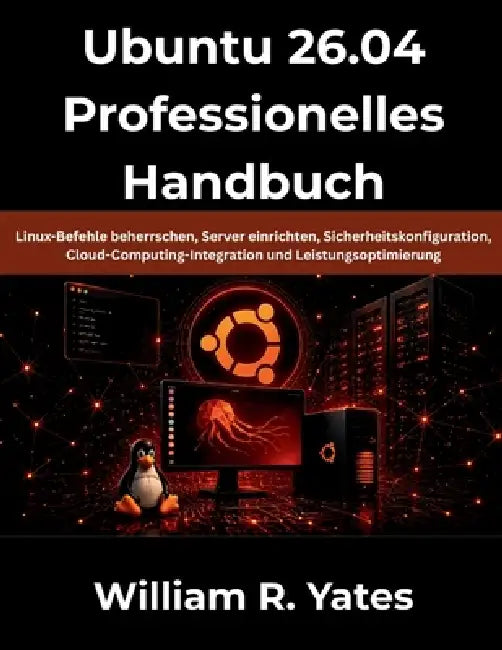 Ubuntu 26.04 Professionelles Handbuch: Linux-Befehle beherrschen, Server einrichten, Sicherheitskonfiguration, Cloud-Computing-Integration und Leistun by William R. Yates