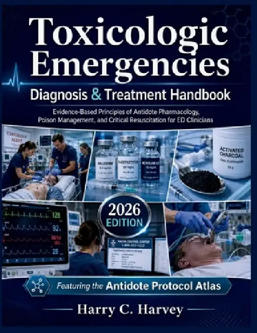 Toxicologic Emergencies Diagnosis & Treatment Handbook: Evidence-Based Principles of Antidote Pharmacology, Poison Management, and Critical Resuscitat by Harry C. Harvey